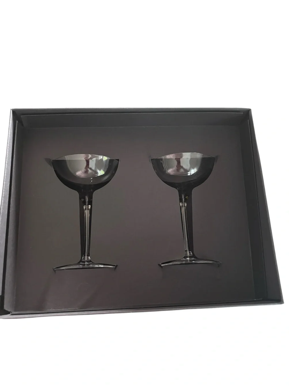 Waterford Elegance Champagne Belle Coupe, Pair. New